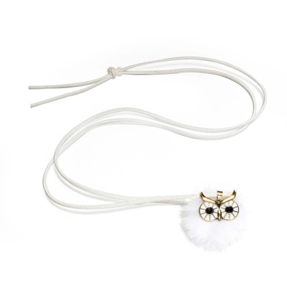 ✨New Item-Owl Pom Pom Necklace - Picture 3 of 3